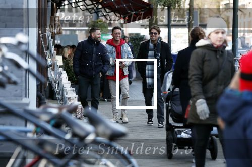 Amsterdam 4 februari 2020
Andre Hazes Djarno Hofland en Rolf Sanchez op de Cornelis schuytstraat