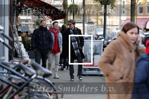 Amsterdam 4 februari 2020
Andre Hazes Djarno Hofland en Rolf Sanchez op de Cornelis schuytstraat