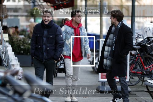 Amsterdam 4 februari 2020
Andre Hazes Djarno Hofland en Rolf Sanchez op de Cornelis schuytstraat