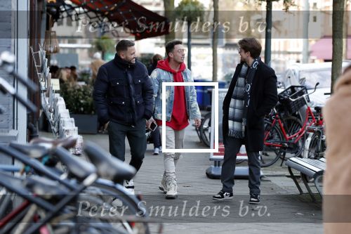 Amsterdam 4 februari 2020
Andre Hazes Djarno Hofland en Rolf Sanchez op de Cornelis schuytstraat