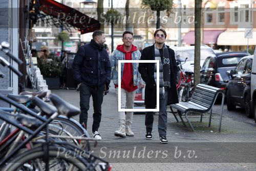 Amsterdam 4 februari 2020
Andre Hazes Djarno Hofland en Rolf Sanchez op de Cornelis schuytstraat