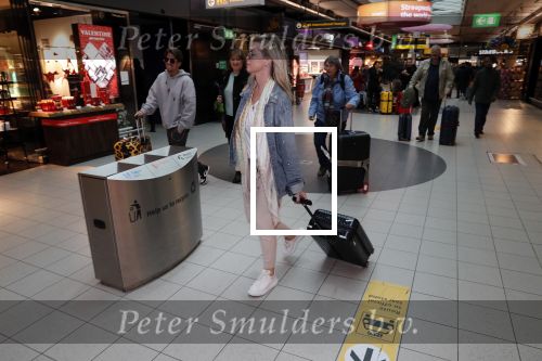 Schiphol 13 februari 2020
Bridget Maasland en Andre Hazes arriveren op schiphol nadat ze op curacao zijn geweest