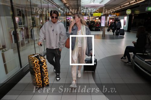 Schiphol 13 februari 2020
Bridget Maasland en Andre Hazes arriveren op schiphol nadat ze op curacao zijn geweest