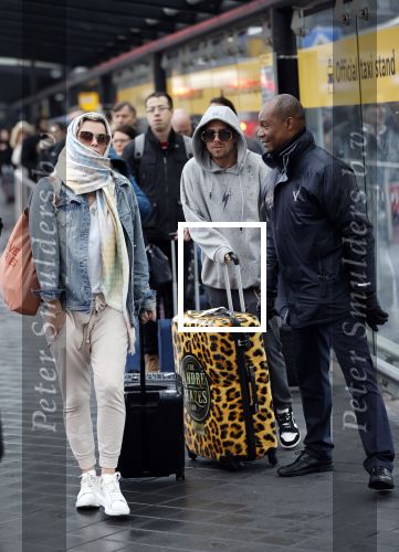 Schiphol 13 februari 2020
Bridget Maasland en Andre Hazes arriveren op schiphol nadat ze op curacao zijn geweest