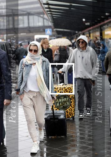 Schiphol 13 februari 2020
Bridget Maasland en Andre Hazes arriveren op schiphol nadat ze op curacao zijn geweest