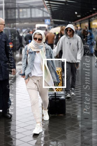 Schiphol 13 februari 2020
Bridget Maasland en Andre Hazes arriveren op schiphol nadat ze op curacao zijn geweest