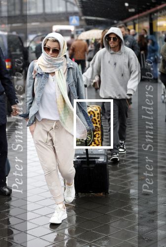 Schiphol 13 februari 2020
Bridget Maasland en Andre Hazes arriveren op schiphol nadat ze op curacao zijn geweest