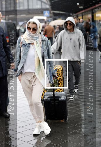 Schiphol 13 februari 2020
Bridget Maasland en Andre Hazes arriveren op schiphol nadat ze op curacao zijn geweest
