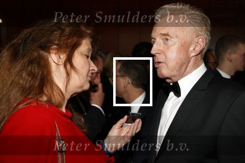 Rotterdam 8 maart 2020
Premiere Hello Dolly in het nieuwe Luxor. Karin Riethoven interviewt Andre v Duin . Andre draagt zijn eigen trouwring en die van Martin