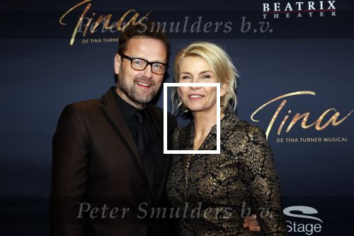 Utrecht 9 februari 2020
Premiere Tina Turner musical in het Beatrix Theater.
Anita Witzier  met man