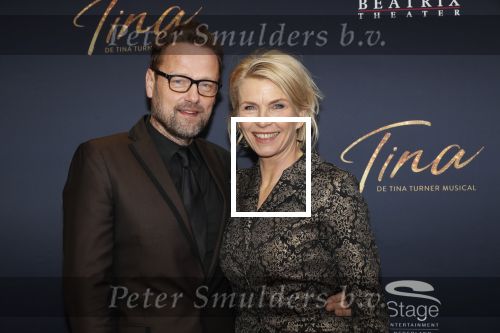 Utrecht 9 februari 2020
Premiere Tina Turner musical in het Beatrix Theater.
Anita Witzier  met man