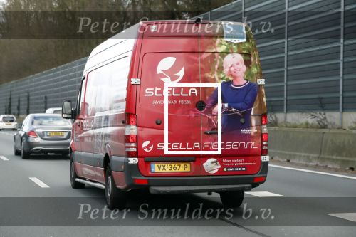 Amersfoort 12 februari 2020
Anita Witzier op bus van Stella fietsen