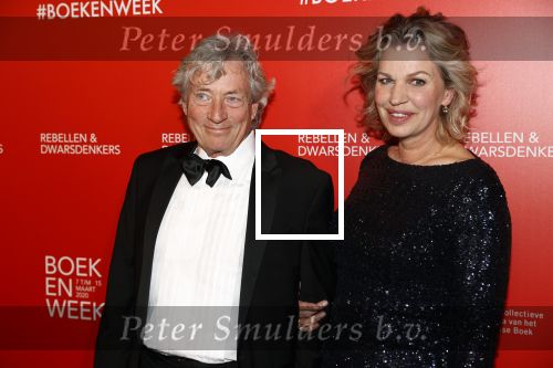 Amsterdam 6 maart 2020
Boekenbal 2020 in de koninklijke schouwburg. Annejet v d Zijl met partner