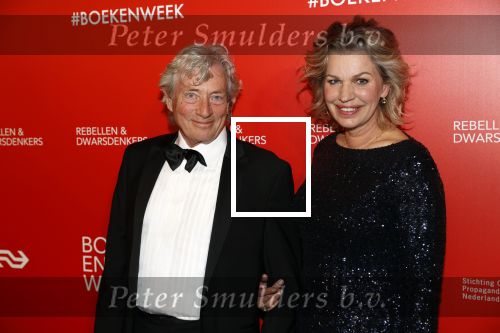 Amsterdam 6 maart 2020
Boekenbal 2020 in de koninklijke schouwburg. Annejet v d Zijl met partner