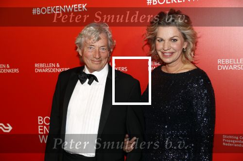 Amsterdam 6 maart 2020
Boekenbal 2020 in de koninklijke schouwburg. Annejet v d Zijl met partner