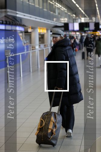 Amsterdam 27 februari 2020
Anouk Smulders op schiphol