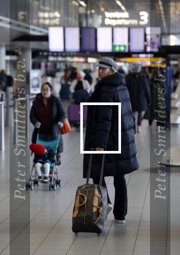 Amsterdam 27 februari 2020
Anouk Smulders op schiphol