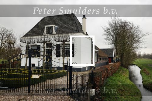 Abcoude 13 februari 2020
Nieuwe huis van Arie Boomsma en zijn vrouw Romy aan het Gein in Abcoude