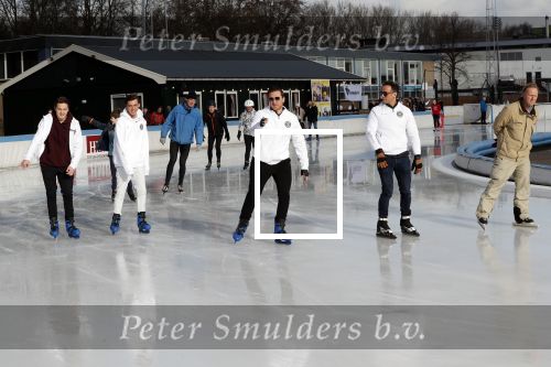 Amsterdam 4 februari 2020
Perspresentatie Hollandse 100 voor Lymph&Co op de Jaap Eden schaatsbaan.
Prins Bernahrd jr en Prinses Margriet zijn ook aanwezig. Benjamin Aslan