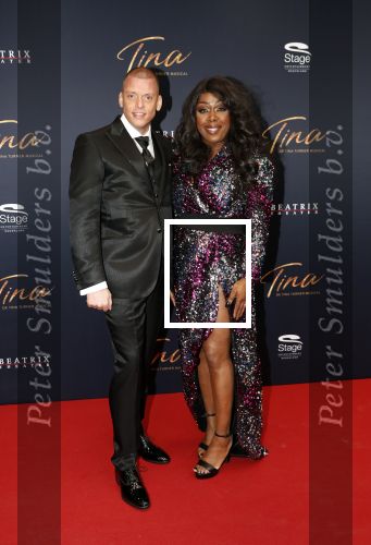 Utrecht 9 februari 2020
Premiere Tina Turner musical in het Beatrix Theater. Berget Lewis met vriedn