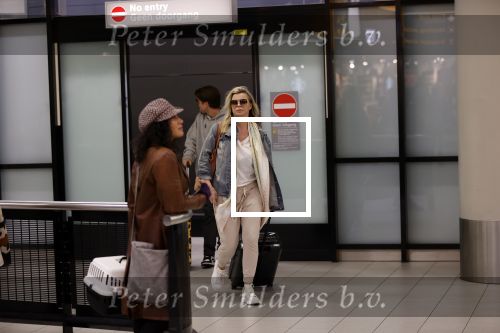 Schiphol 13 februari 2020
Bridget Maasland en Andre Hazes arriveren op schiphol nadat ze op curacao zijn geweest