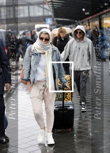 Schiphol 13 februari 2020
Bridget Maasland en Andre Hazes arriveren op schiphol nadat ze op curacao zijn geweest