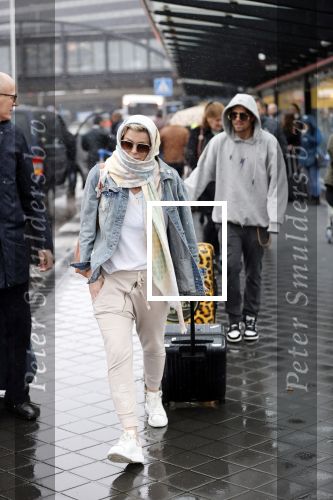 Schiphol 13 februari 2020
Bridget Maasland en Andre Hazes arriveren op schiphol nadat ze op curacao zijn geweest