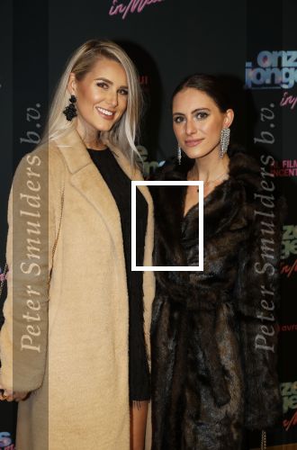 Amsterdam 27 januari 2020
Premiere Onze Jongens in Miami in Tuschinski. Cassidy Roeks met een vriendin