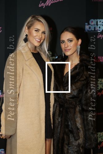 Amsterdam 27 januari 2020
Premiere Onze Jongens in Miami in Tuschinski. Cassidy Roeks met een vriendin