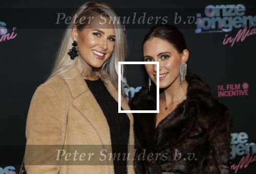 Amsterdam 27 januari 2020
Premiere Onze Jongens in Miami in Tuschinski. Cassidy Roeks met een vriendin