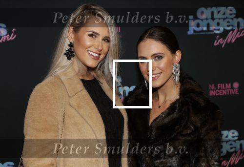 Amsterdam 27 januari 2020
Premiere Onze Jongens in Miami in Tuschinski. Cassidy Roeks met een vriendin