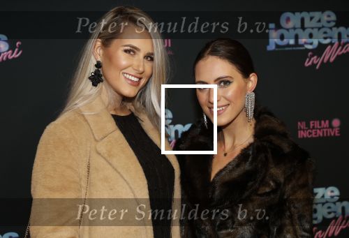 Amsterdam 27 januari 2020
Premiere Onze Jongens in Miami in Tuschinski. Cassidy Roeks met een vriendin