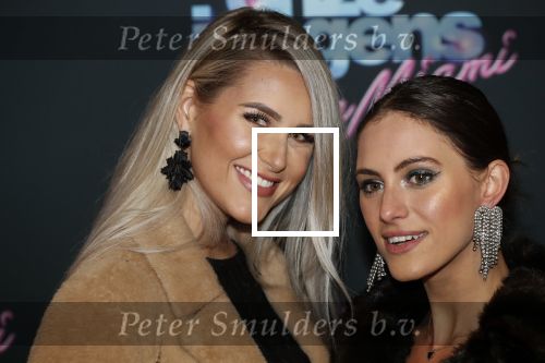 Amsterdam 27 januari 2020
Premiere Onze Jongens in Miami in Tuschinski. Cassidy Roeks met een vriendin
