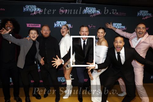 Amsterdam 27 januari 2020
Premiere Onze Jongens in Miami in Tuschinski. Cats oa Jim Bakkum Mathue Hinen Martijn Fischer Juvat Westendorp Malik Mohammed Eva v d Wijdeven Maaike Marten en regisseur Johan Nijenhuis