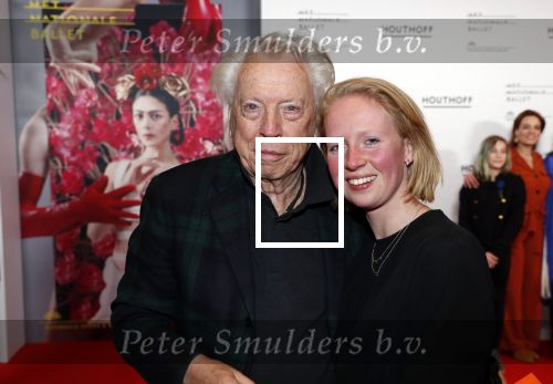 Amsterdam 6 februari 2020
Premiere Frida van het nationaal ballet in de Stopera. Cees Dam met zijn kleindochter