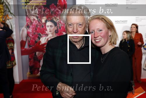 Amsterdam 6 februari 2020
Premiere Frida van het nationaal ballet in de Stopera. Cees Dam met zijn kleindochter