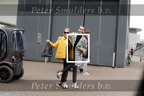 Amsterdam 24 januari 2020
Connie Witteman met haar schoonzoon in BIRO karretje