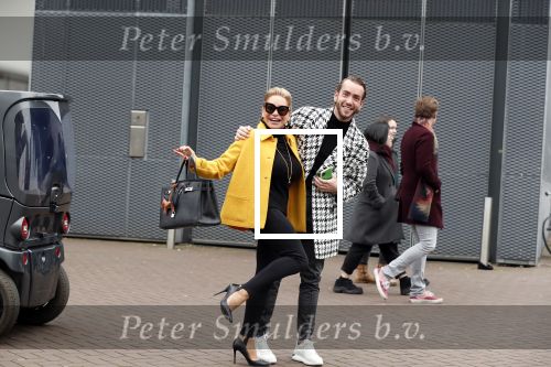 Amsterdam 24 januari 2020
Connie Witteman met haar schoonzoon in BIRO karretje