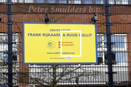 Amsterdam 4 maart 2020
Ruud Gullit en Frank Rijkaard openen hun Cruyff coart in Amsterdam west.