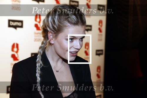 Hilversum 9 maart 2020
Uitreiking Buma awards in studio 21 op het mediapark. Davina Michelle met haar vriend