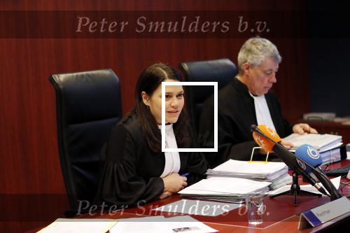 Lelystad 15 januari 2020
Rechtszaak Rosanna Kluivert en haar zoon Nino Wilkes tegen het tv programma Tros Opgelicht bij de rechtbank in Lelystad.