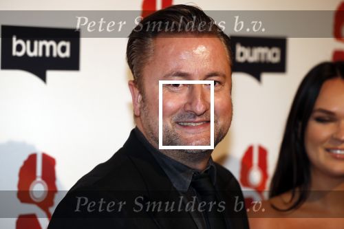 Hilversum 9 maart 2020
Uitreiking Buma awards in studio 21 op het mediapark. Dennis Weening en Babette van Vugt