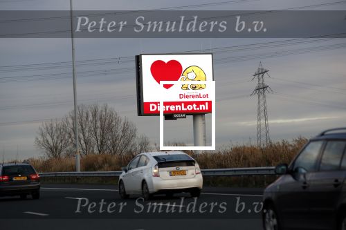 A1 Muiden 20 januari 2020
Dierenlor reclame naast A1