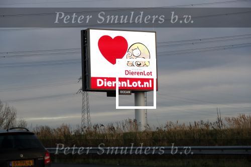A1 Muiden 20 januari 2020
Dierenlor reclame naast A1