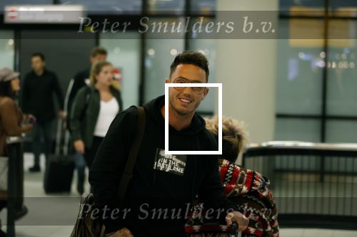 Schiphol 13 februari 2020
Bridget Maasland en Andre Hazes arriveren op schiphol nadat ze op curacao zijn geweest. Djarno Hofland