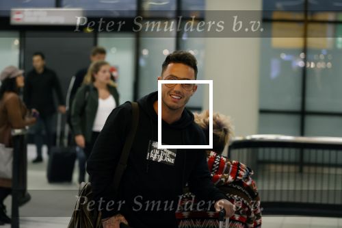 Schiphol 13 februari 2020
Bridget Maasland en Andre Hazes arriveren op schiphol nadat ze op curacao zijn geweest. Djarno Hofland