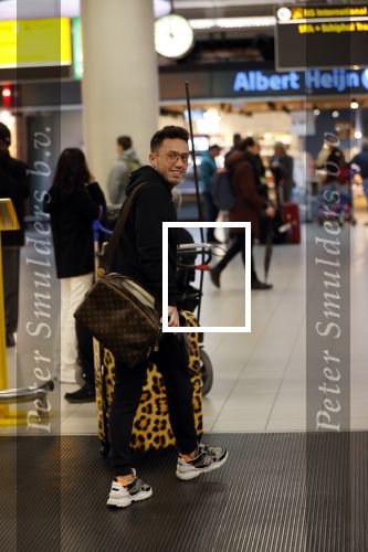 Schiphol 13 februari 2020
Bridget Maasland en Andre Hazes arriveren op schiphol nadat ze op curacao zijn geweest. Djarno Hofland