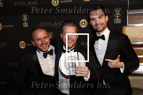 Hilversum 30 januari 2020
Radioring gala in theater gooiland . Domien Verschuuren met zijn team