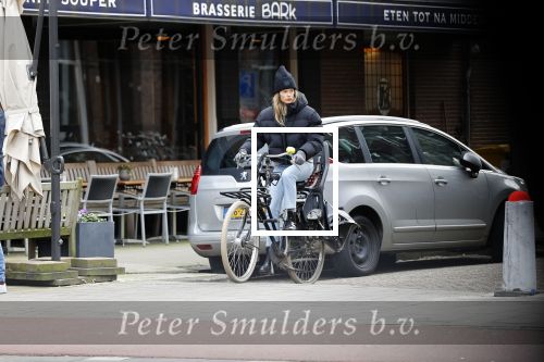 Amsterdam 7 maart 2020
Doutzen Kroes op de fiets