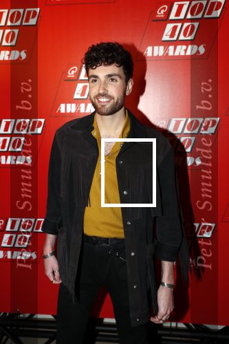 Amsterdam 10 januari 2020
Uitreiking top 40 awards van Qmusic. Duncan Laurence